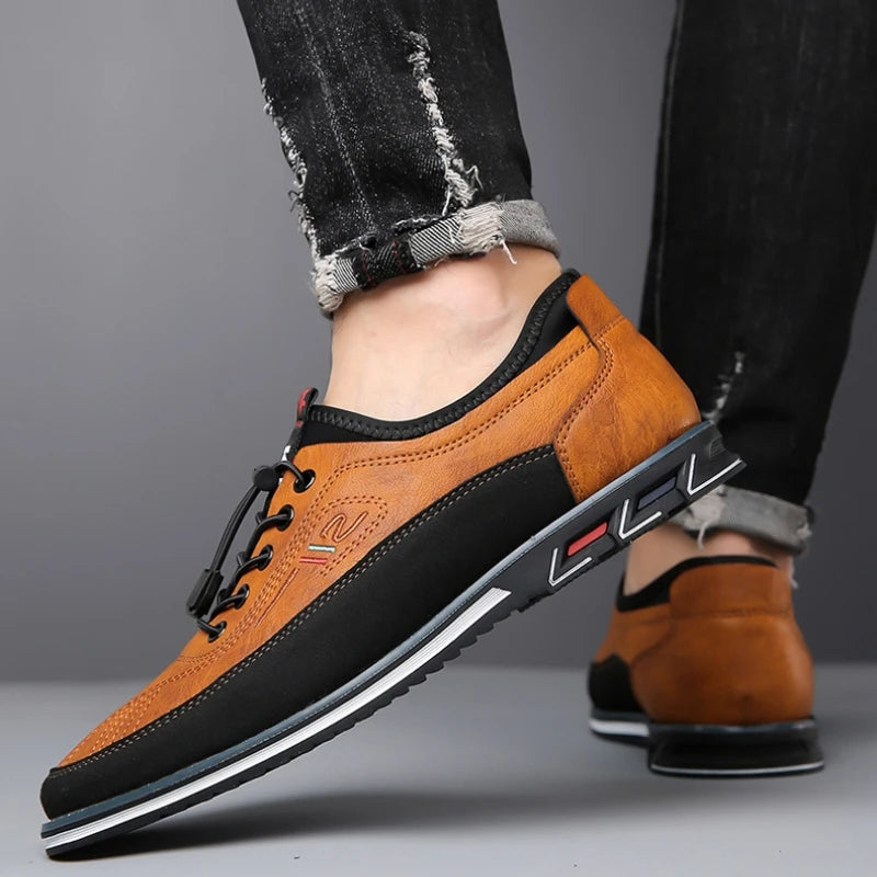 Kane™ | Handgemaakte Orthopedische Leren Schoenen