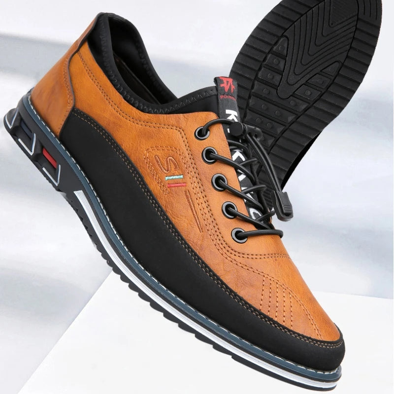Kane™ | Handgemaakte Orthopedische Leren Schoenen