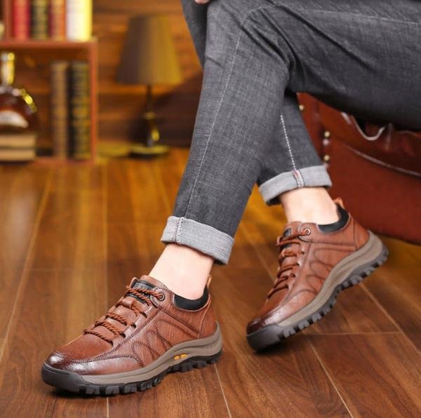Comfortabele Waterdichte Orthopedische Schoenen Voor Heren