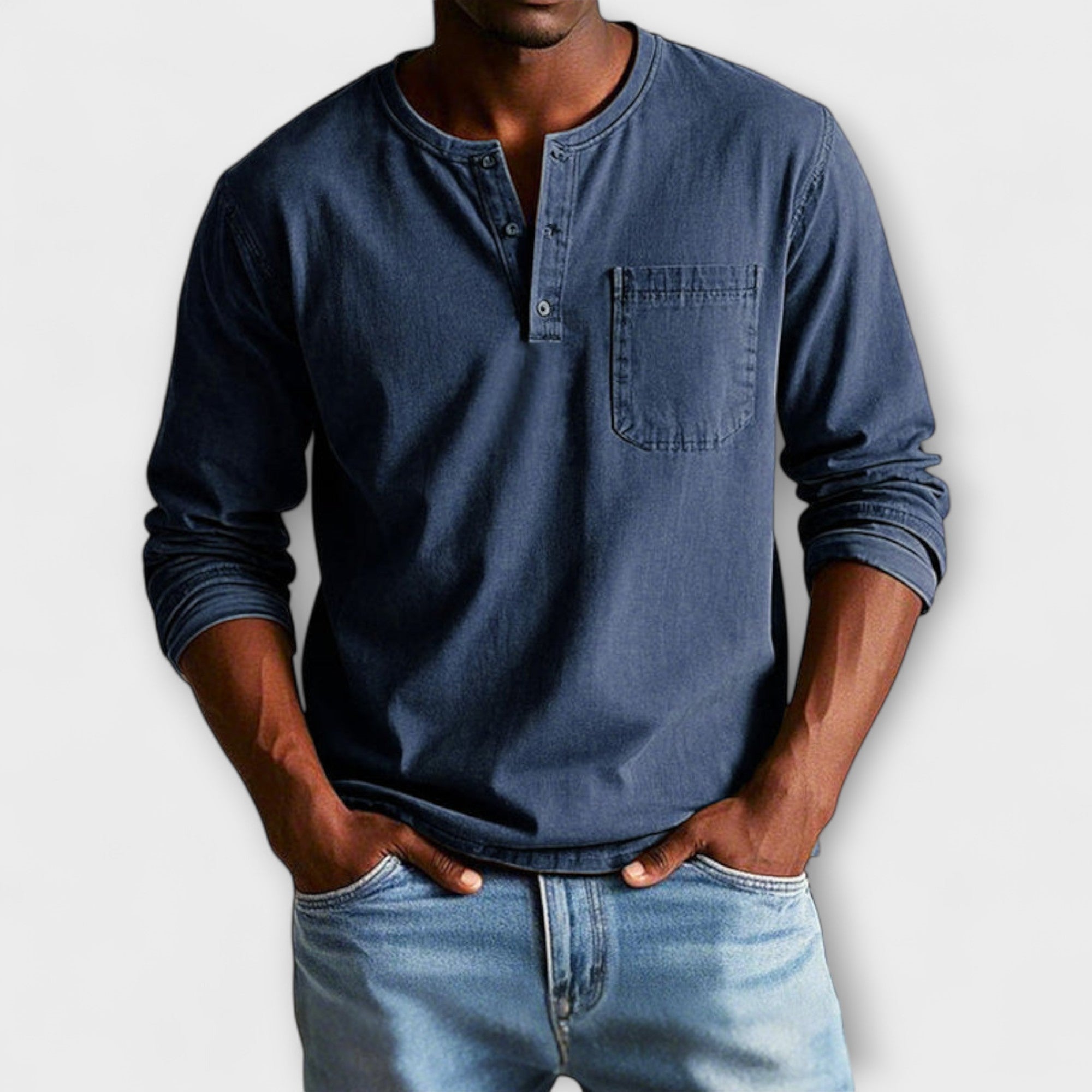 Fabian | Heren Shirt met Knoppen