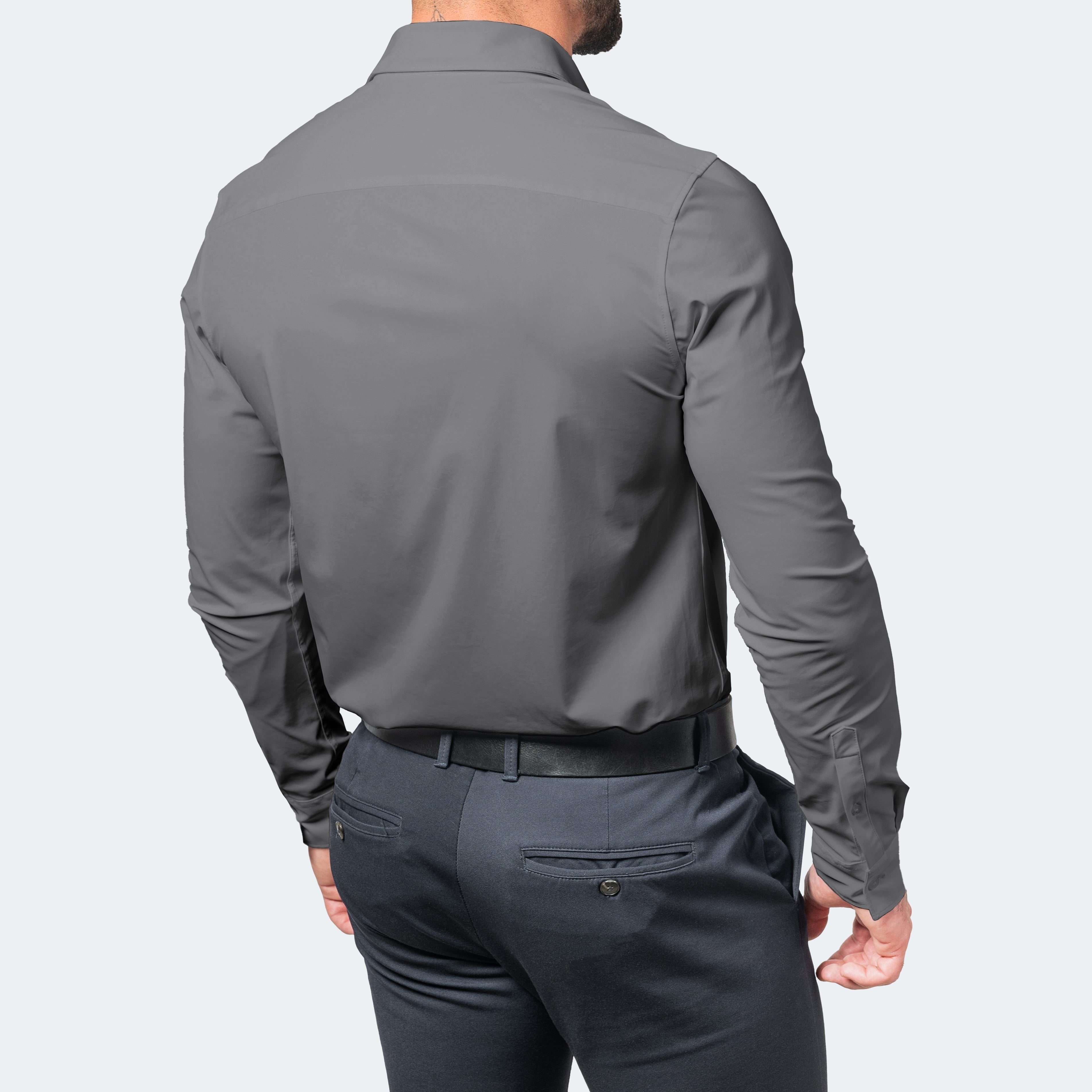 Heren Overhemd Wit - Extreme Stretch & Strijkvrij