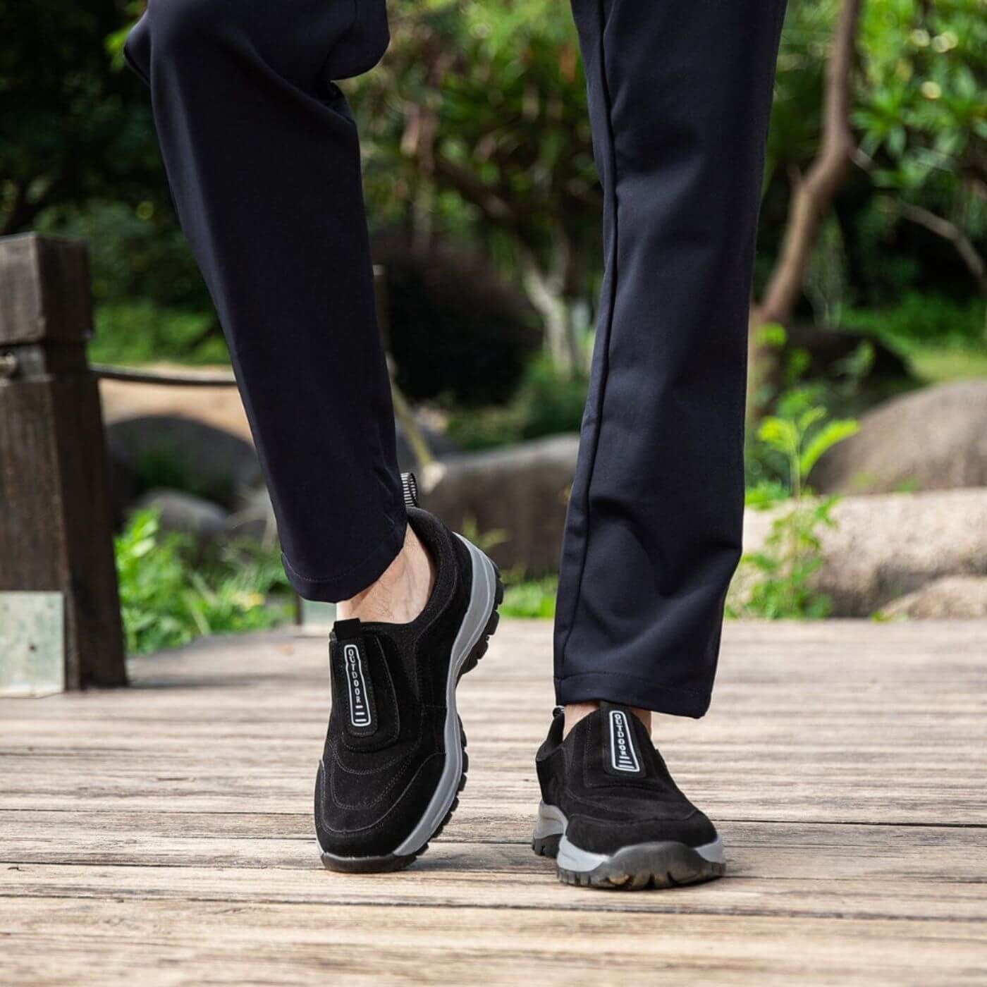 Wandelschoenen Heren Orthopedische Inlegzolen Ondersteuning