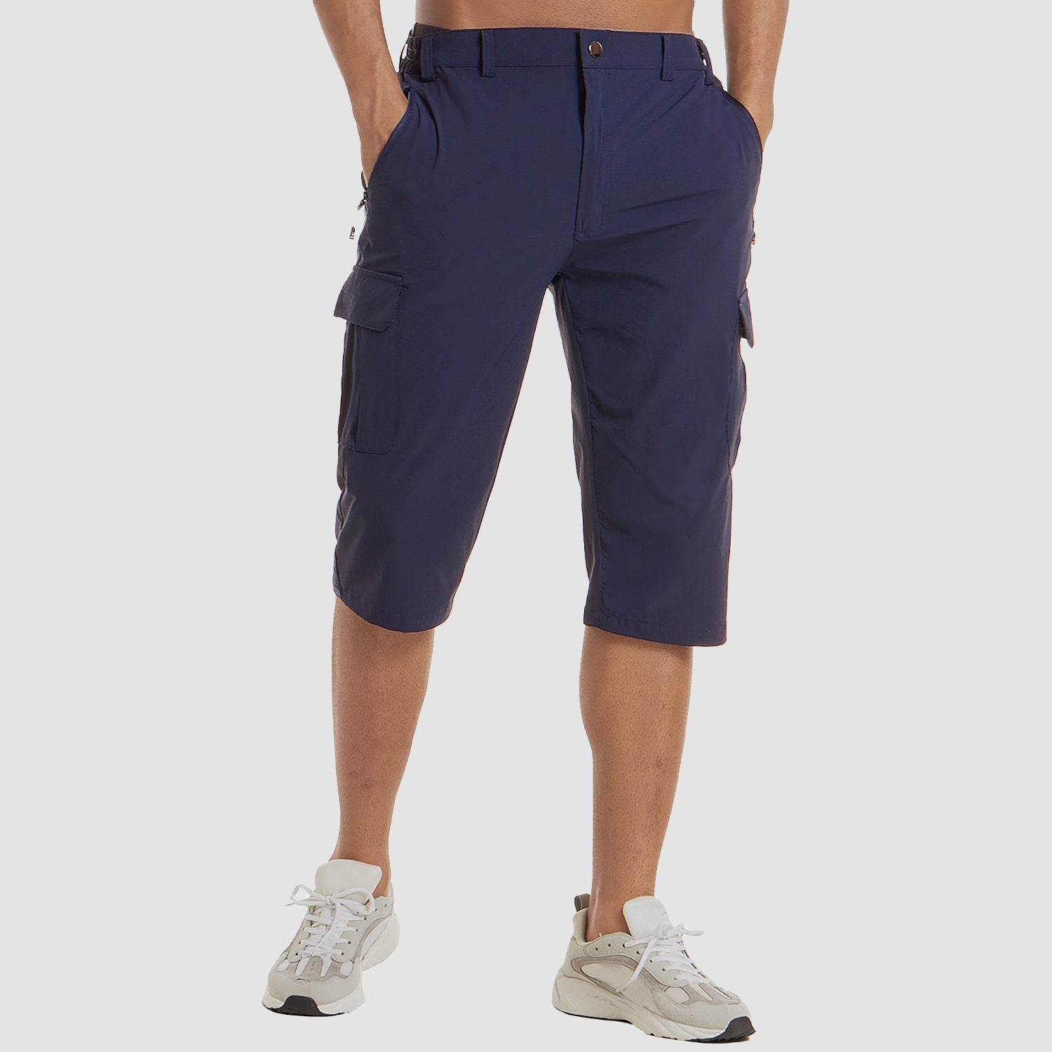 Stan | Heren Cargo Shorts met Meerdere Zakken van Sneldrogende Stof
