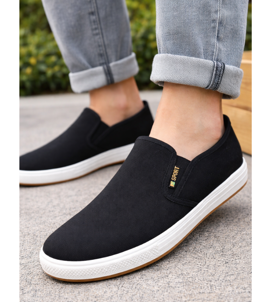 Heren Casual Slip-on Loafers Met Comfortzool