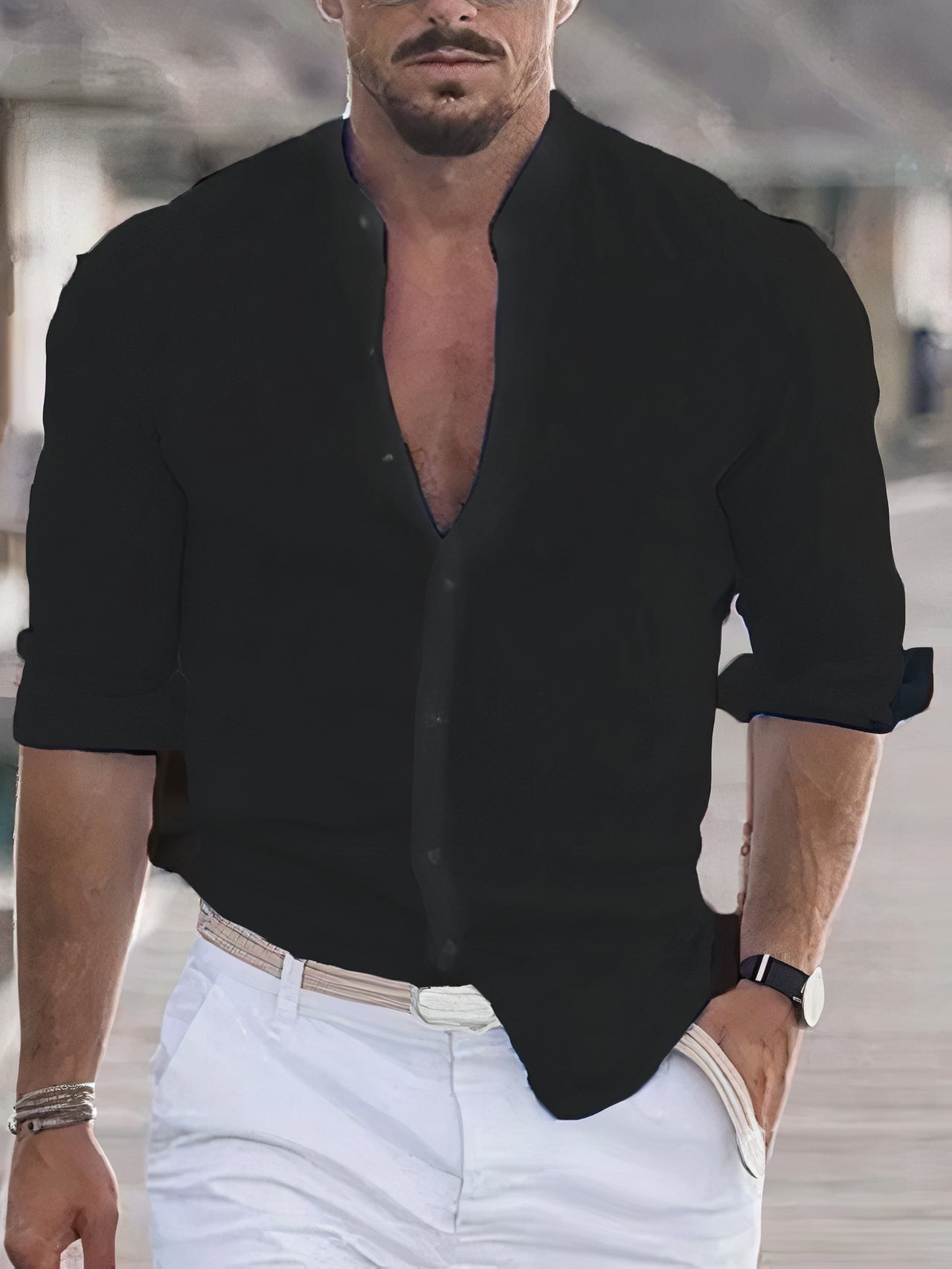 Sam | Heren Casual Overhemd Ademend voor Zomer