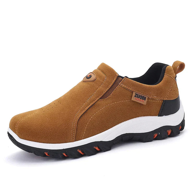 Zuodi | Heren Slip-on Sneakers met Elastisch Paneel