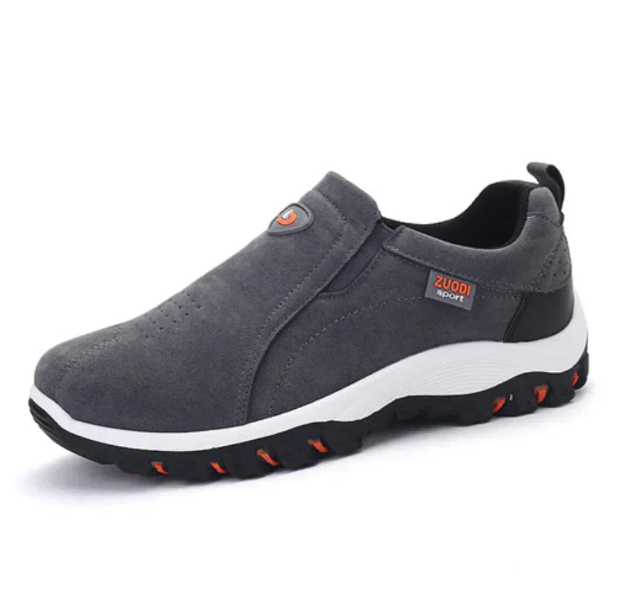 Zuodi | Heren Slip-on Sneakers met Elastisch Paneel