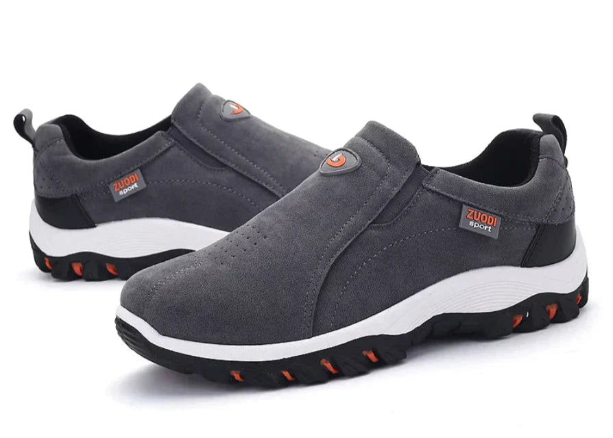 Zuodi | Heren Slip-on Sneakers met Elastisch Paneel