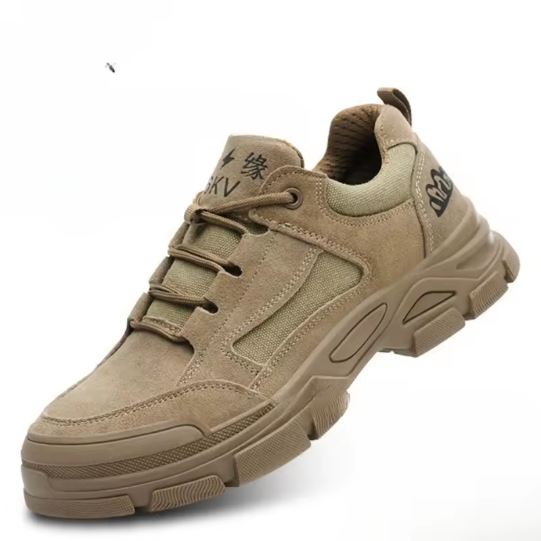 Comfortabele Antislip Werkschoenen met Stalen Neus Heren