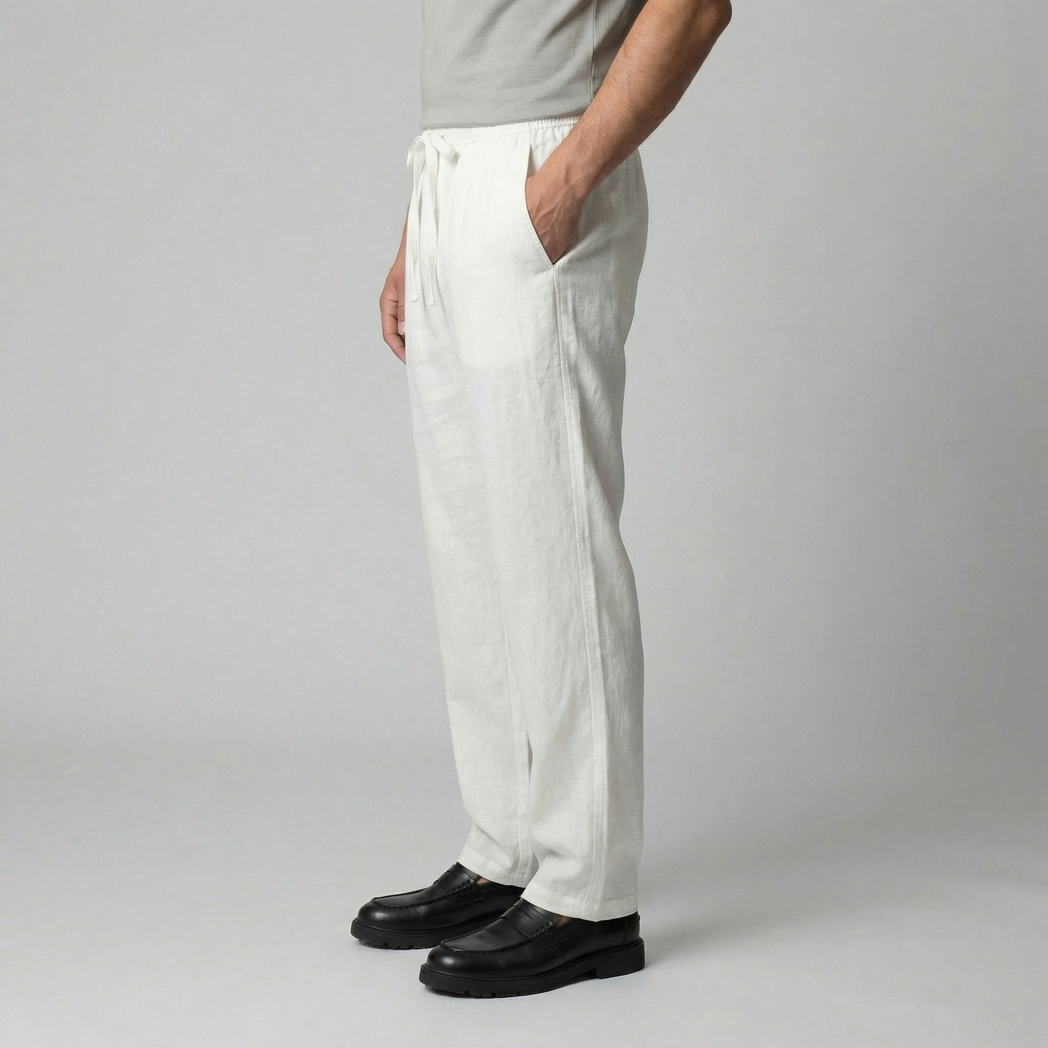 Broek Heren Slim Fit Zomer Casual