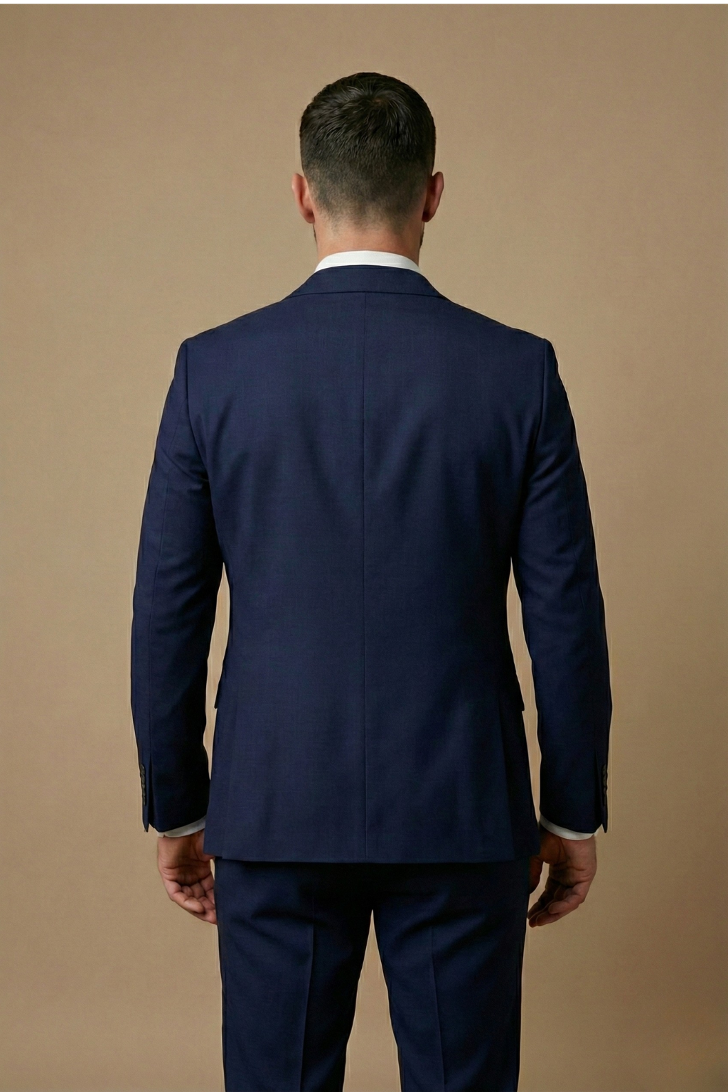 Driedelig Pak Heren Slim Fit Bruiloft Formeel
