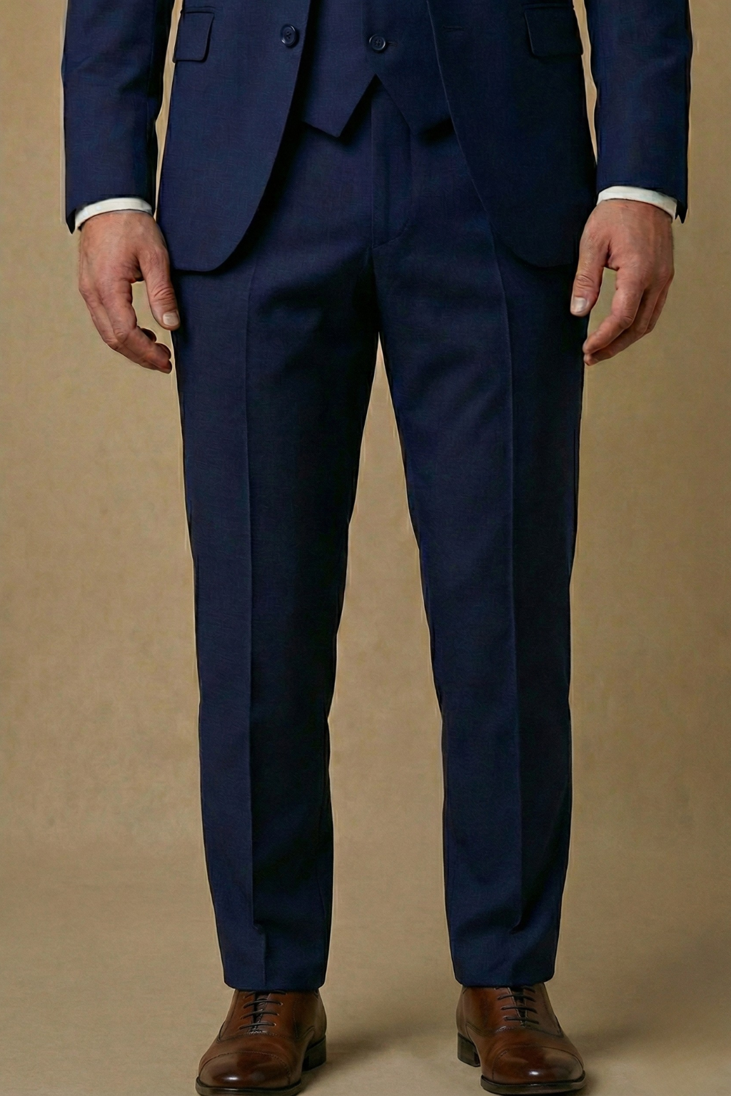 Driedelig Pak Heren Slim Fit Bruiloft Formeel