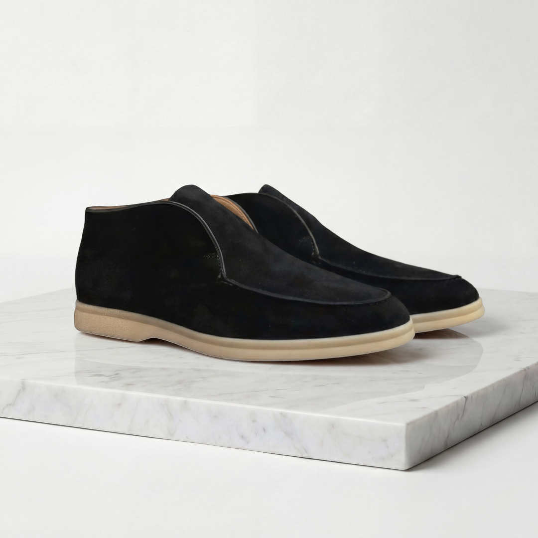Heren Loafers Suede Hoog Formeel Casual