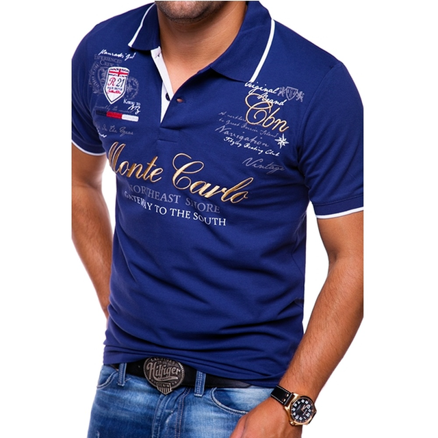 Heren Polo Shirt Casual Dagelijks Dragen