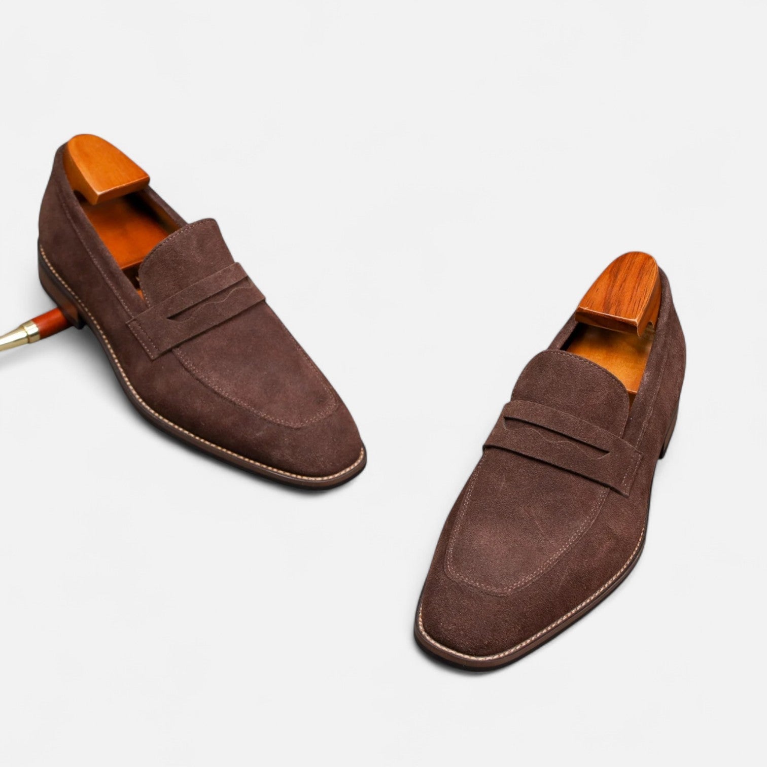 Penny Loafers Heren Slip On Klassiek Casual