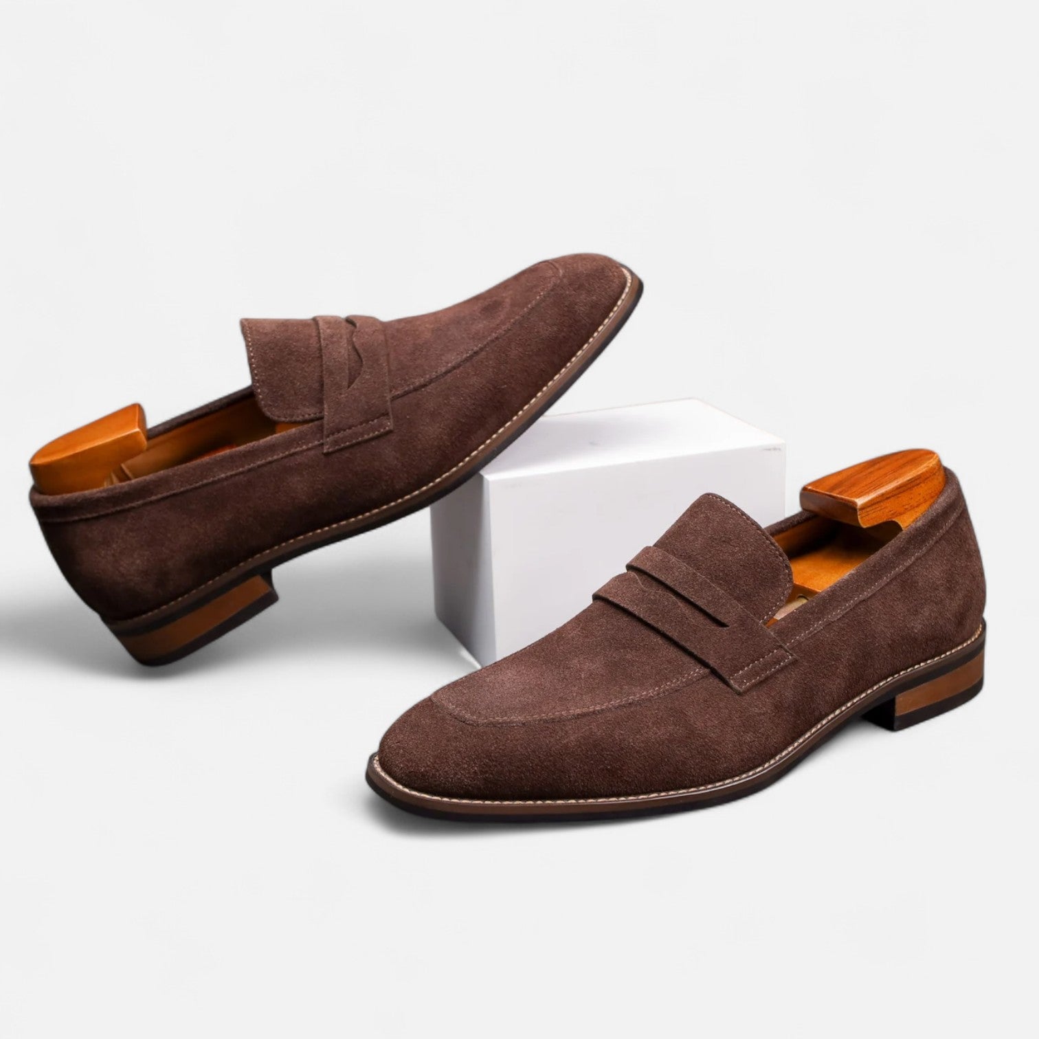 Penny Loafers Heren Slip On Klassiek Casual