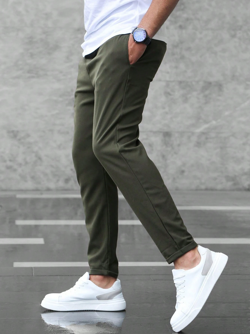 Stretch Comfort Broek Heren Regular Fit Casual