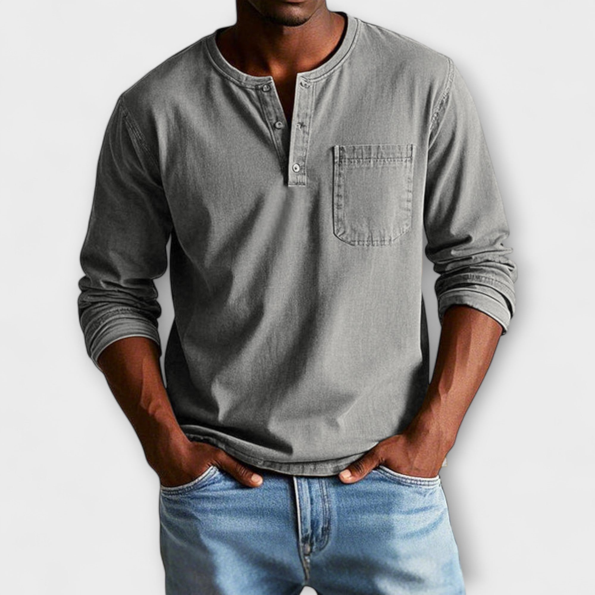 Fabian | Heren Shirt met Knoppen