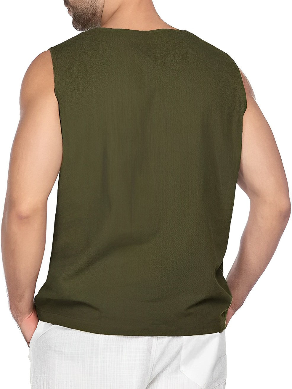 Zomerse Tanktop Voor Heren | Luchtig en Losvallend