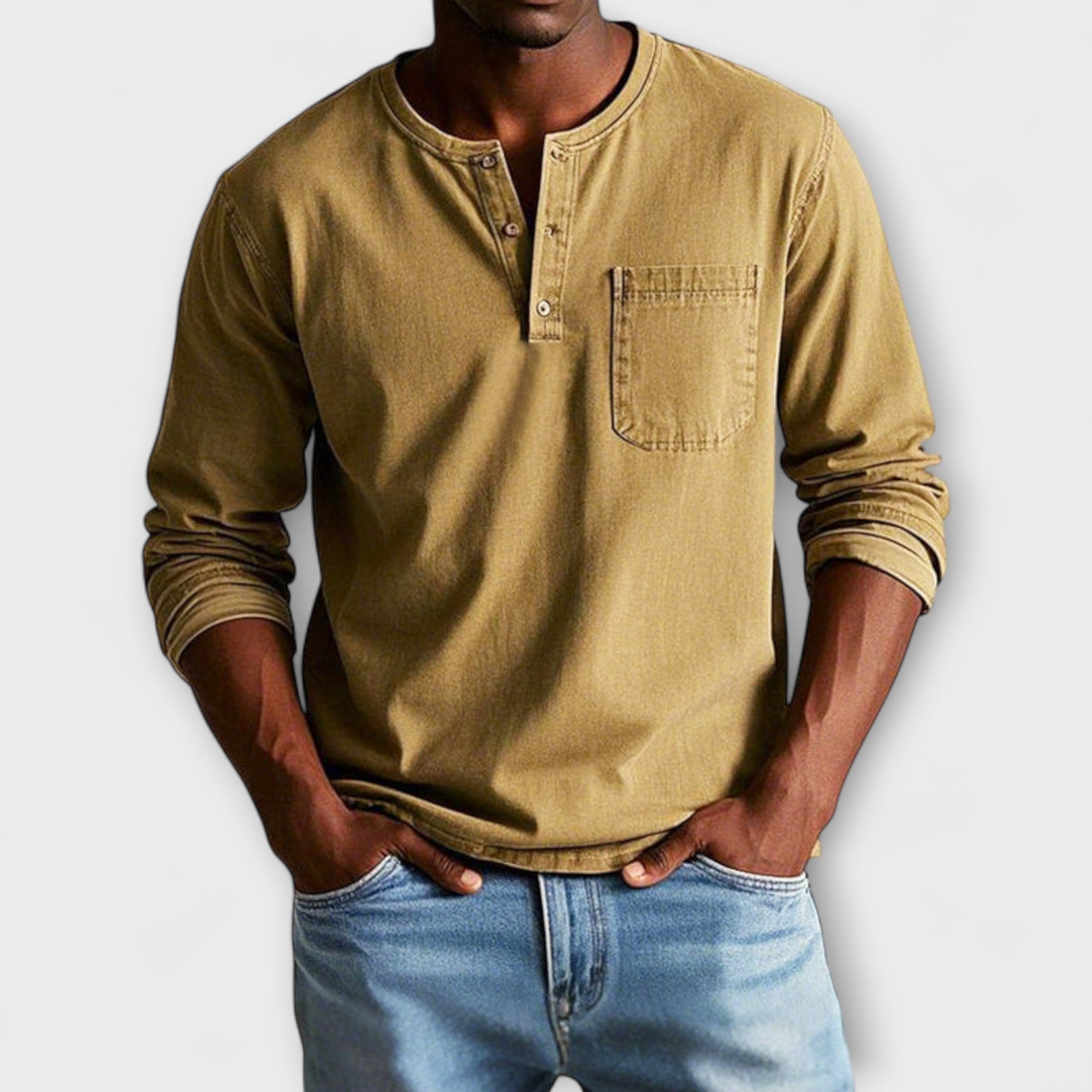 Fabian | Heren Shirt met Knoppen