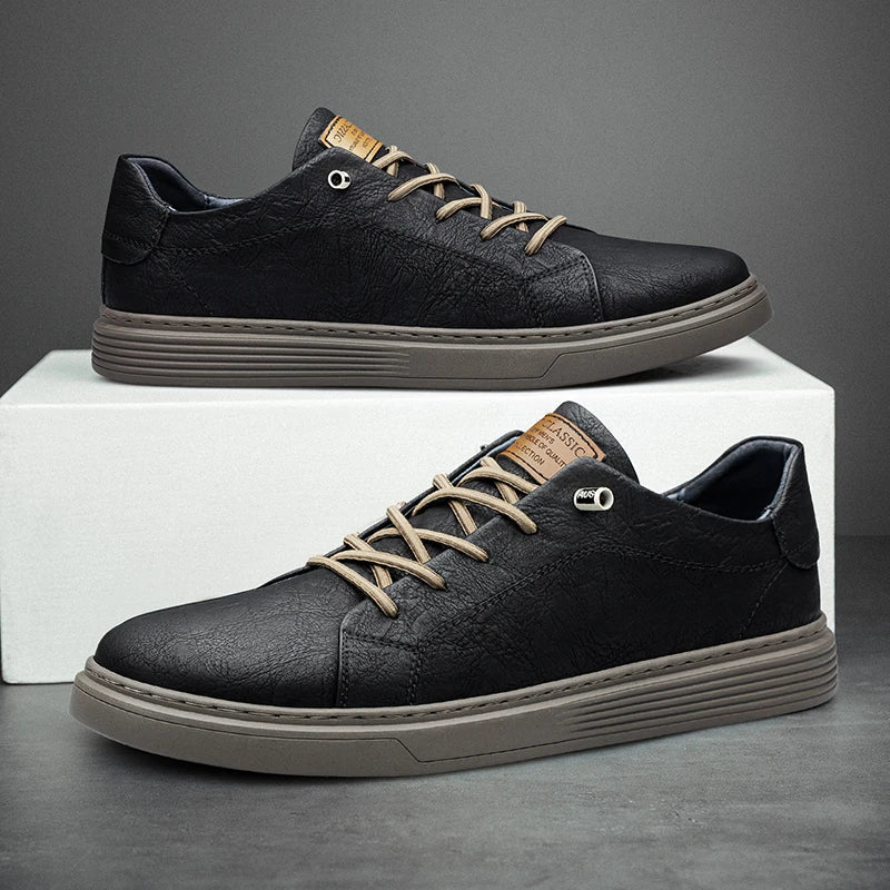 Oxfords Heren Regular Fit Ronde Hals Casual