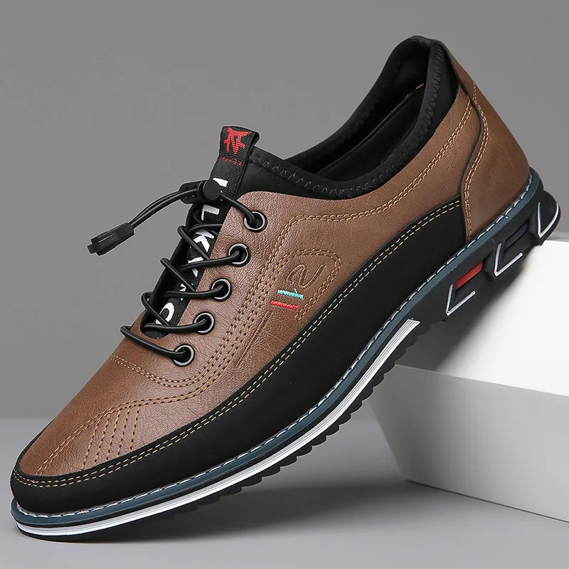Kane™ | Handgemaakte Orthopedische Leren Schoenen