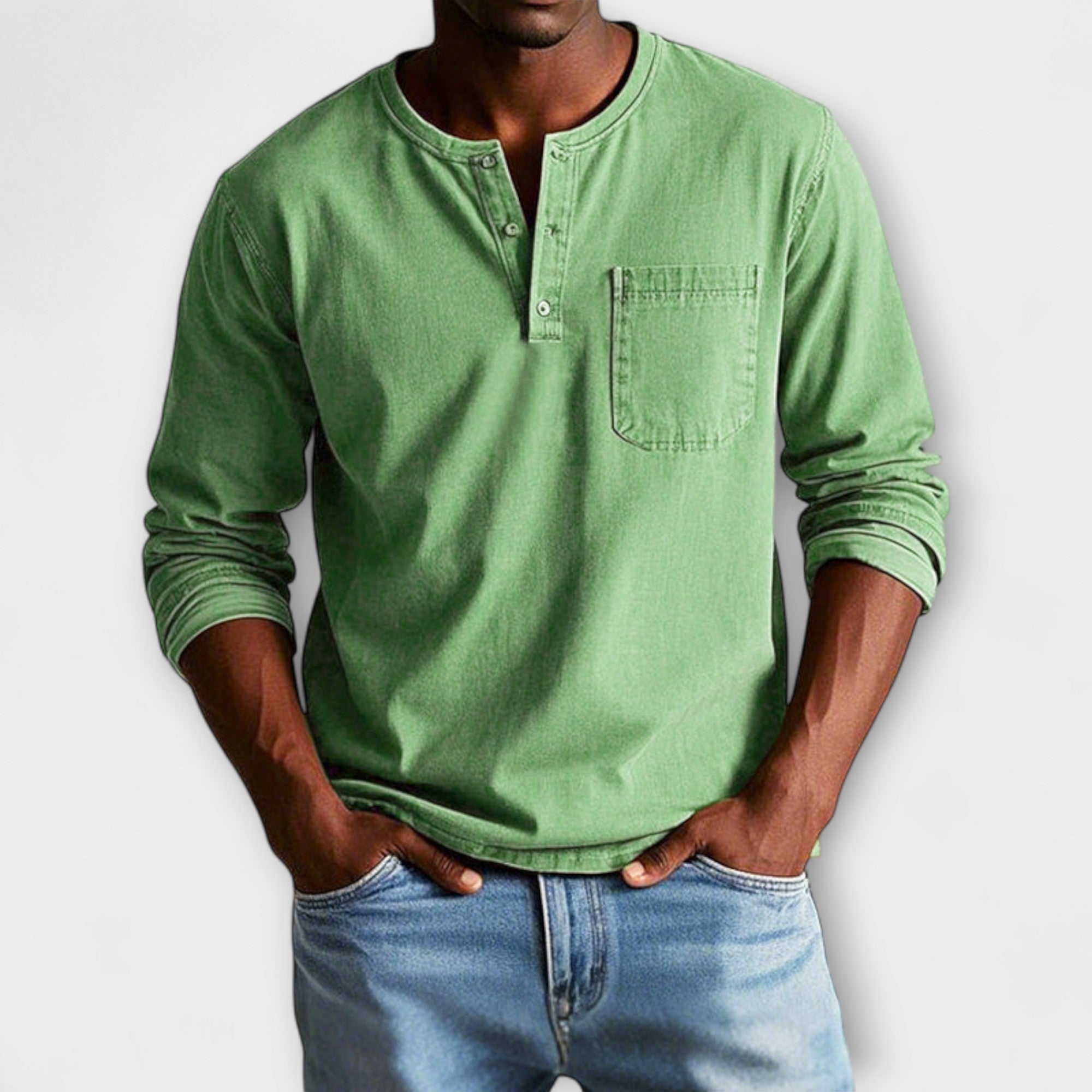 Fabian | Heren Shirt met Knoppen