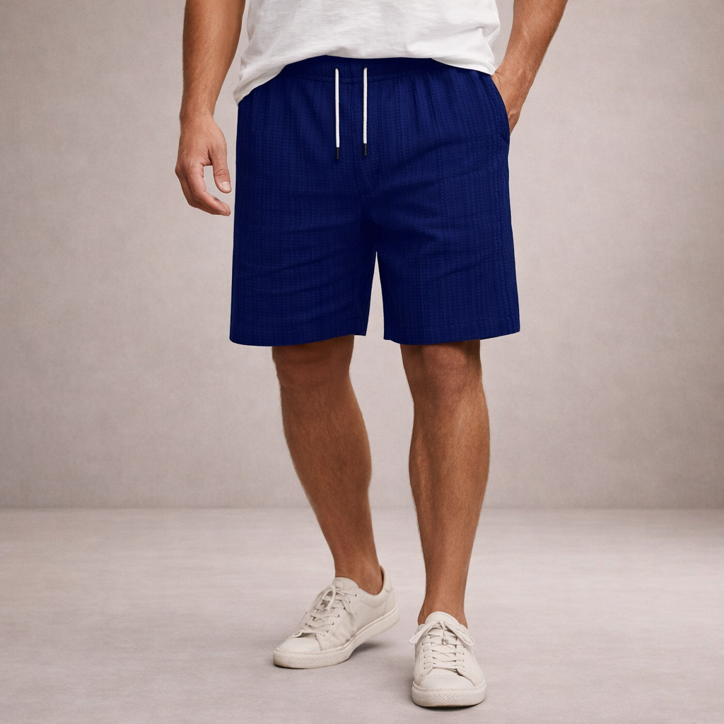 Korte Broek Heren Linnen Regular Fit Ademend Zomer Casual