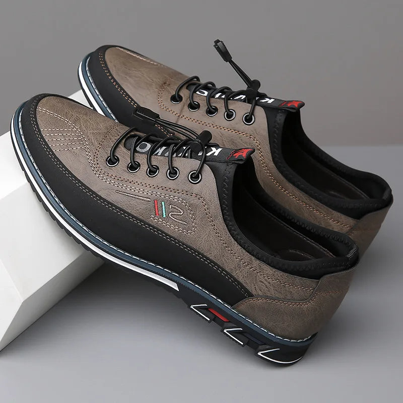 Kane™ | Handgemaakte Orthopedische Leren Schoenen