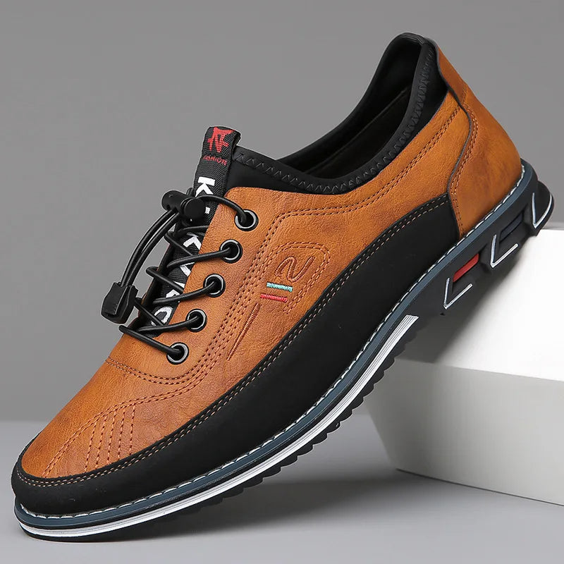Kane™ | Handgemaakte Orthopedische Leren Schoenen