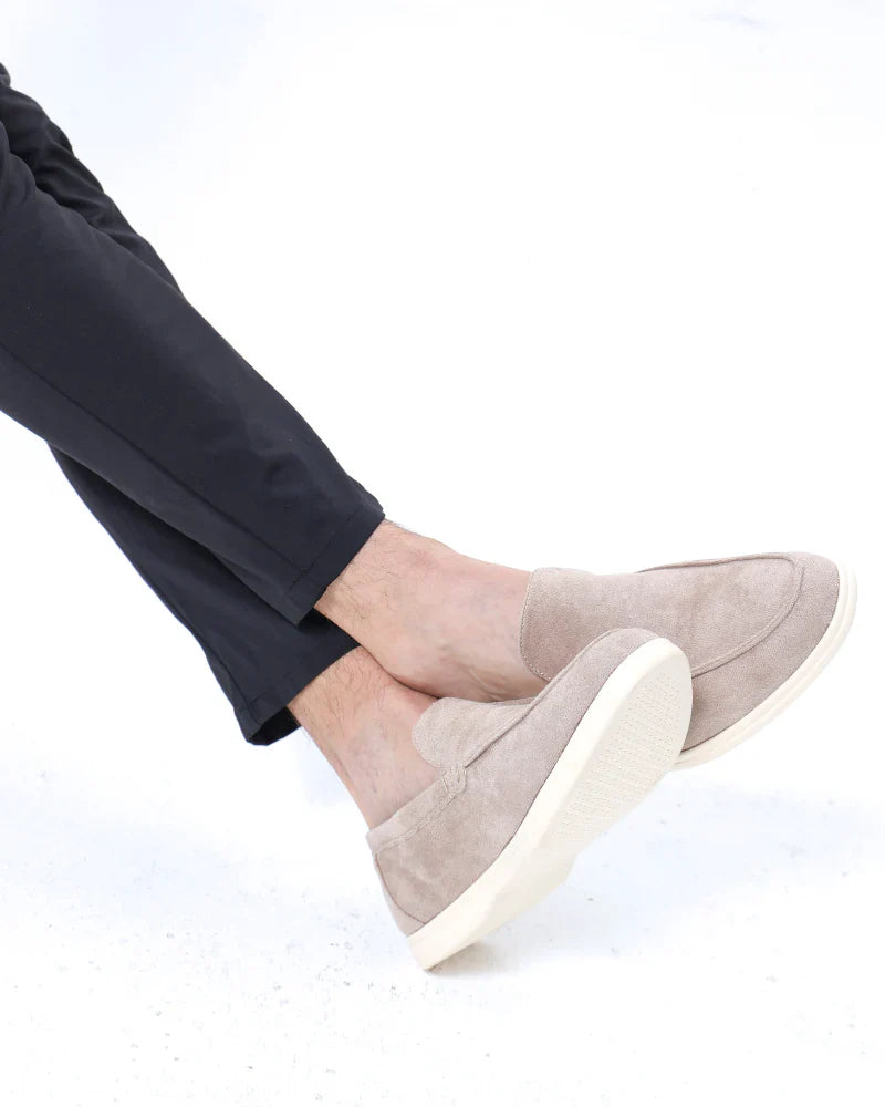Heren Loafers Met Suède Look Instapmodel En Comfortzool