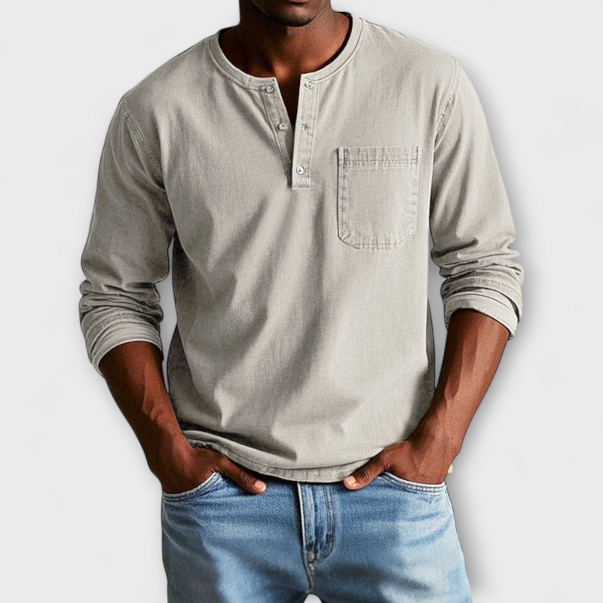 Fabian | Heren Shirt met Knoppen