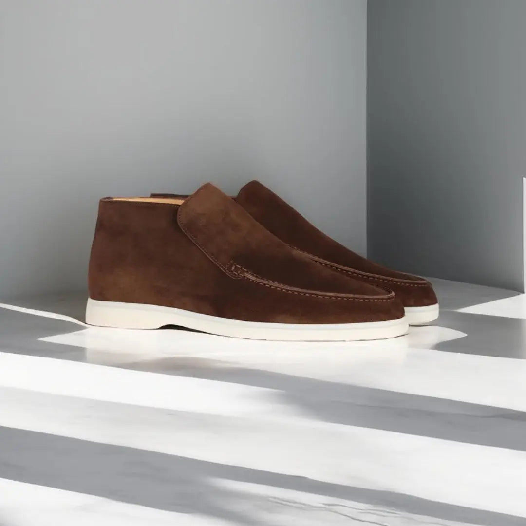 Comfortabele loafers Voor Heren Met Gestikt Bovenwerk