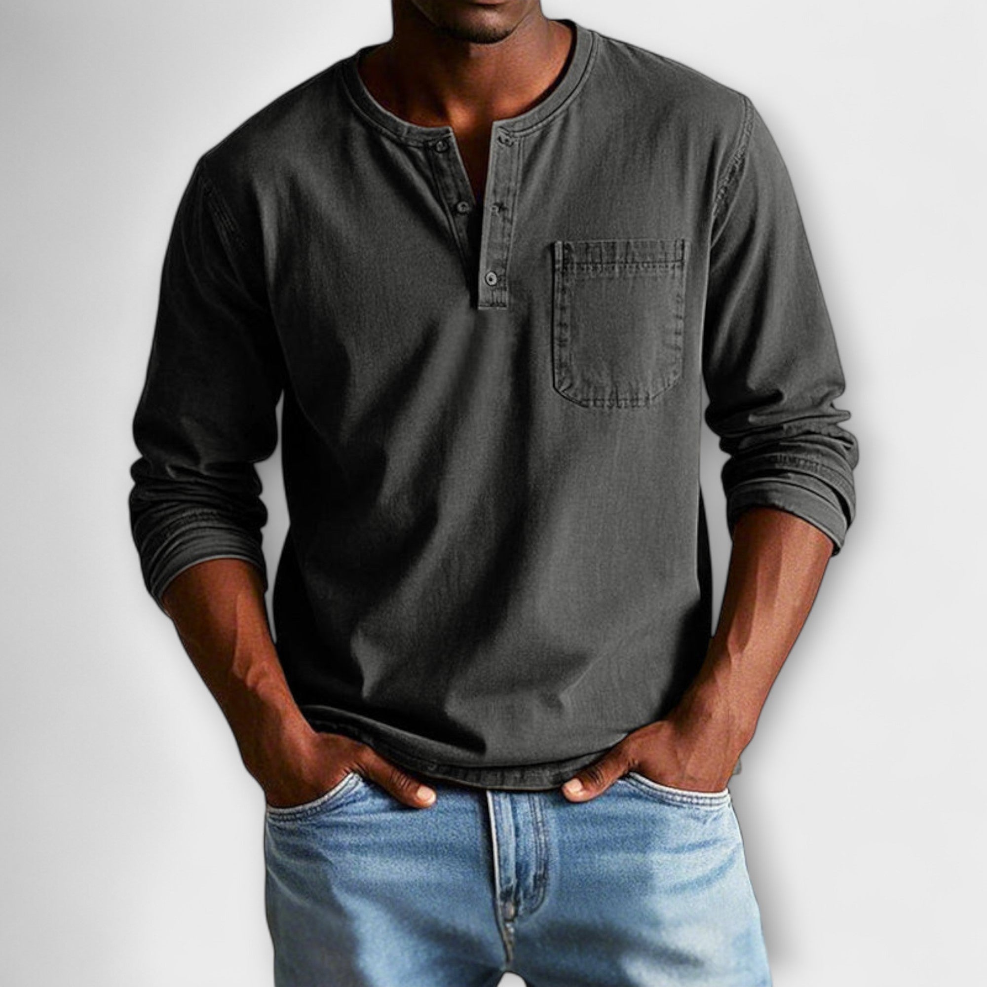 Fabian | Heren Shirt met Knoppen