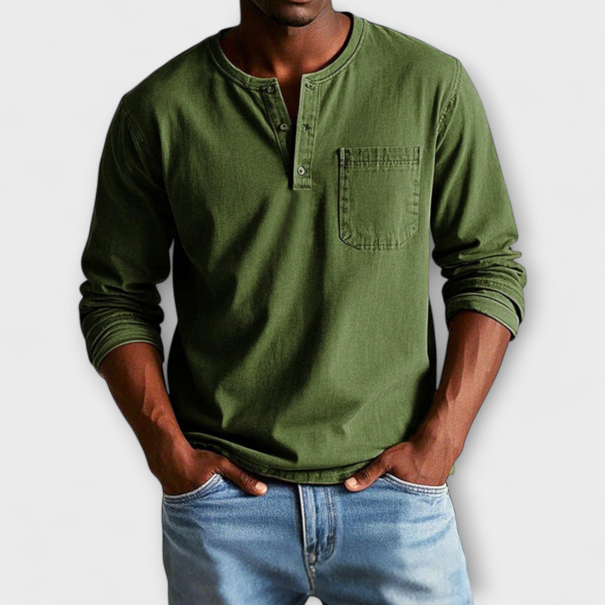 Fabian | Heren Shirt met Knoppen