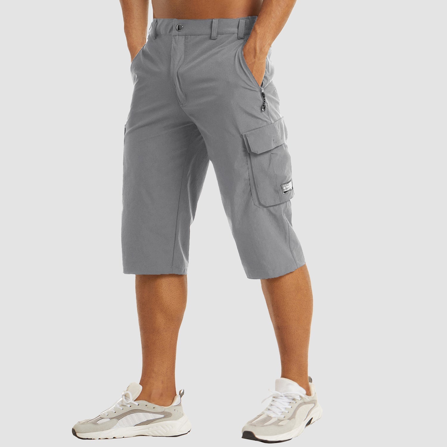Stan | Heren Cargo Shorts met Meerdere Zakken van Sneldrogende Stof