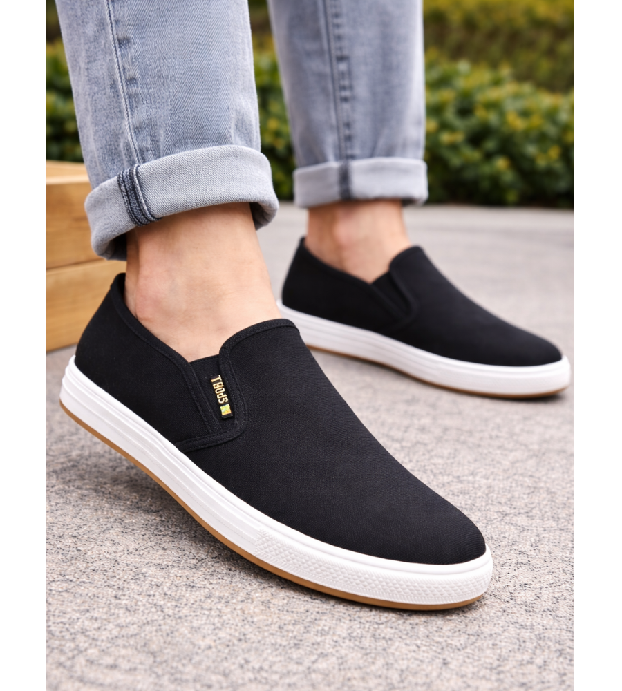 Heren Casual Slip-on Loafers Met Comfortzool