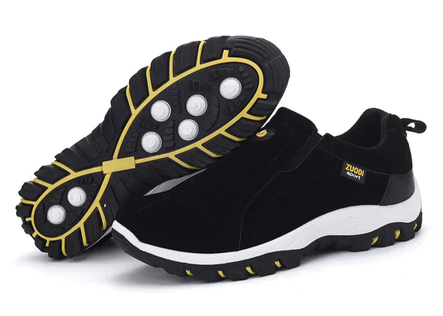 Zuodi | Heren Slip-on Sneakers met Elastisch Paneel