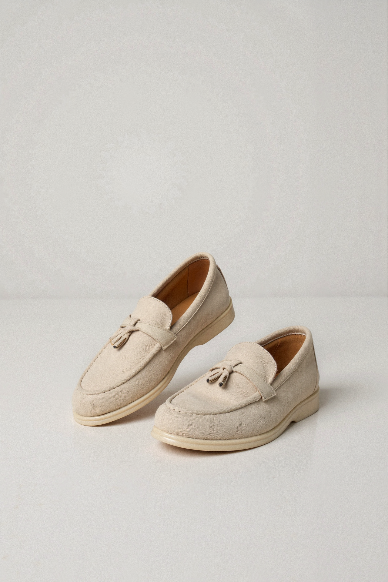 Heren Loafers Met Kwasten En Instapmodel