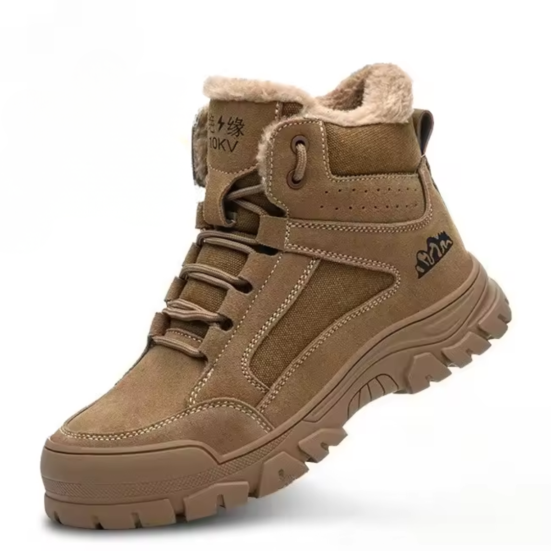 Comfortabele Antislip Werkschoenen met Stalen Neus Heren