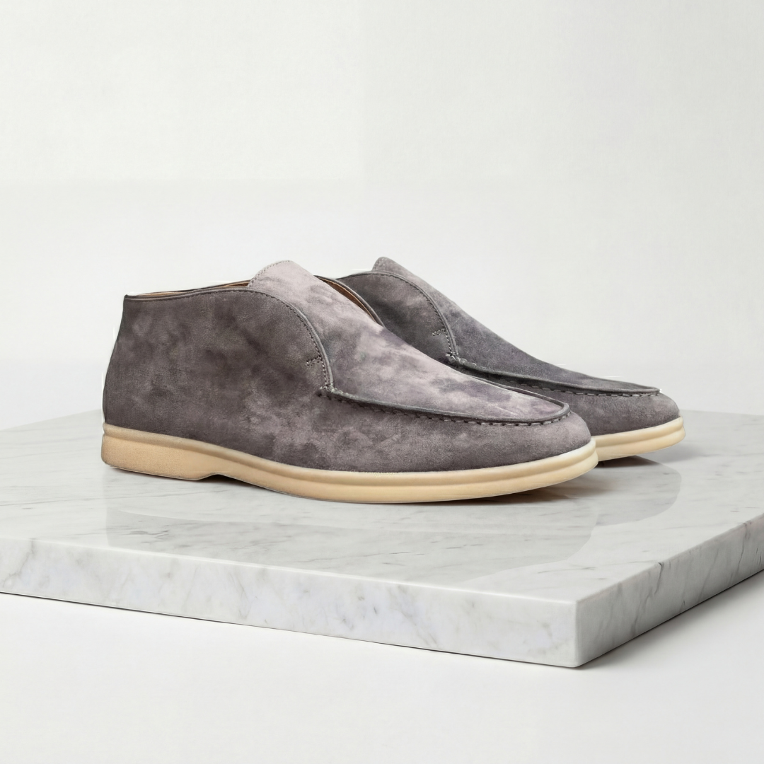 Heren Loafers Suede Hoog Formeel Casual