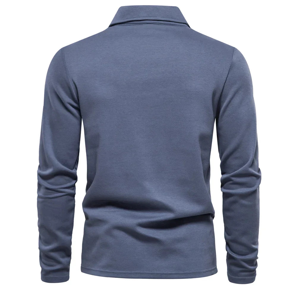 Herenpolo Katoen Casual Golf