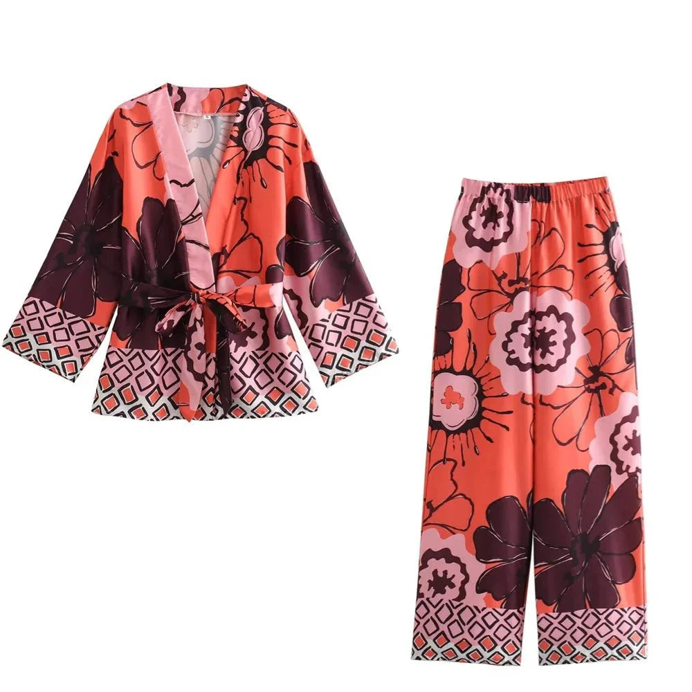 Klaudia | Compleet Modern Geprinte Set