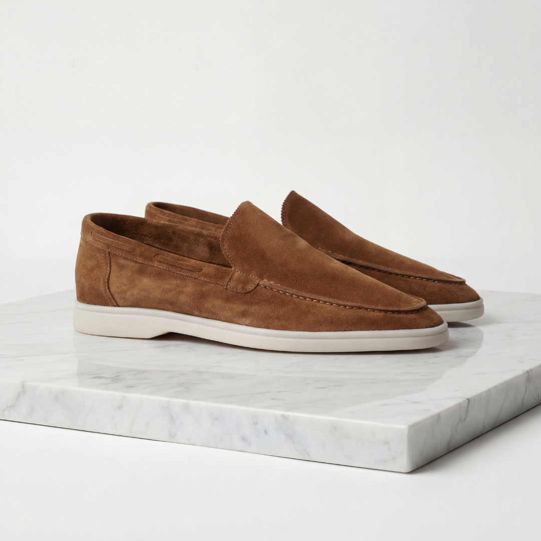 Loafers Heren Suede Klassiek Casual Formeel