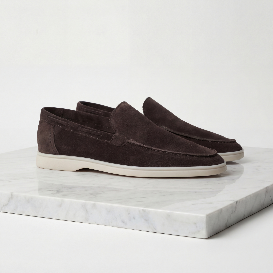 Loafers Heren Suede Klassiek Casual Formeel