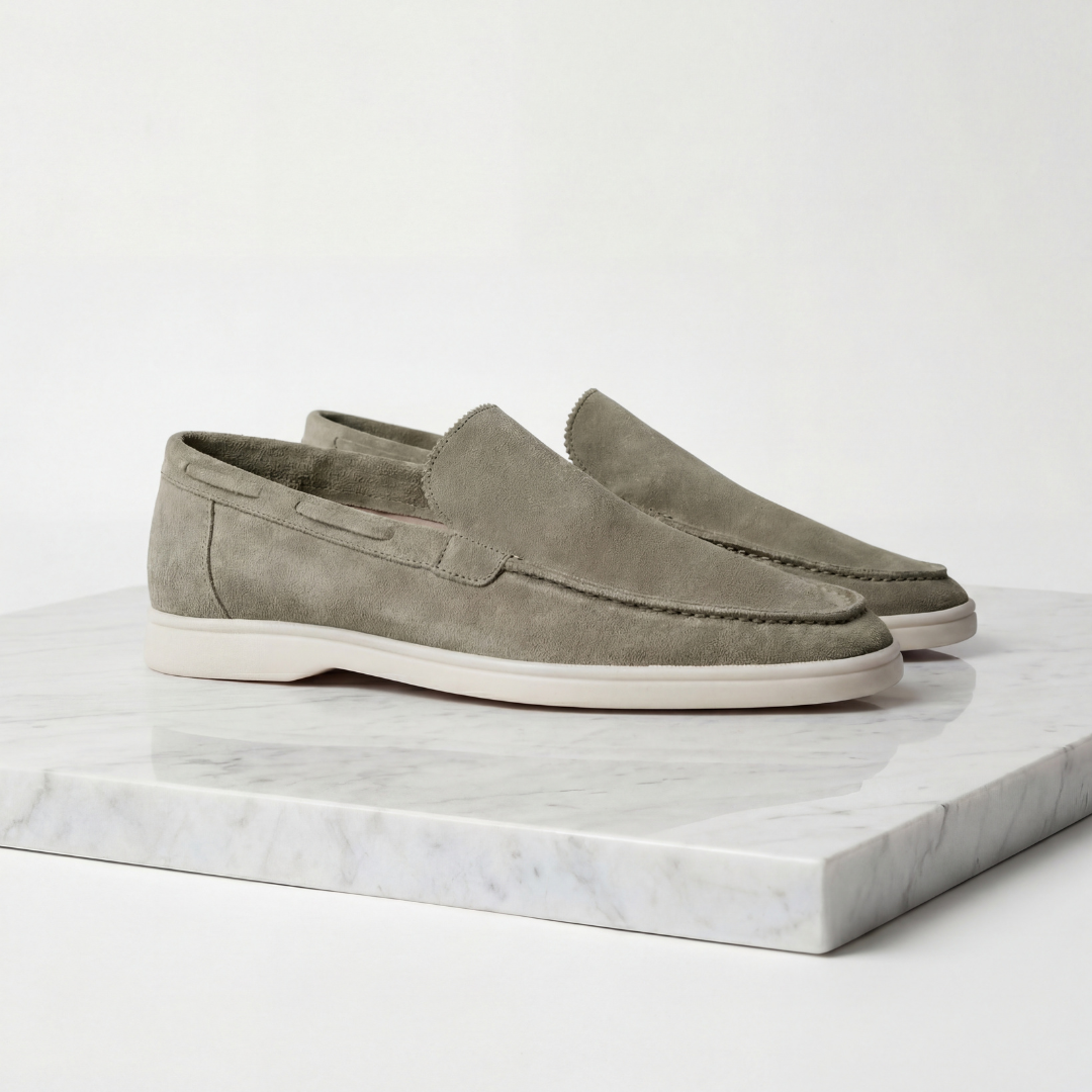 Loafers Heren Suede Klassiek Casual Formeel