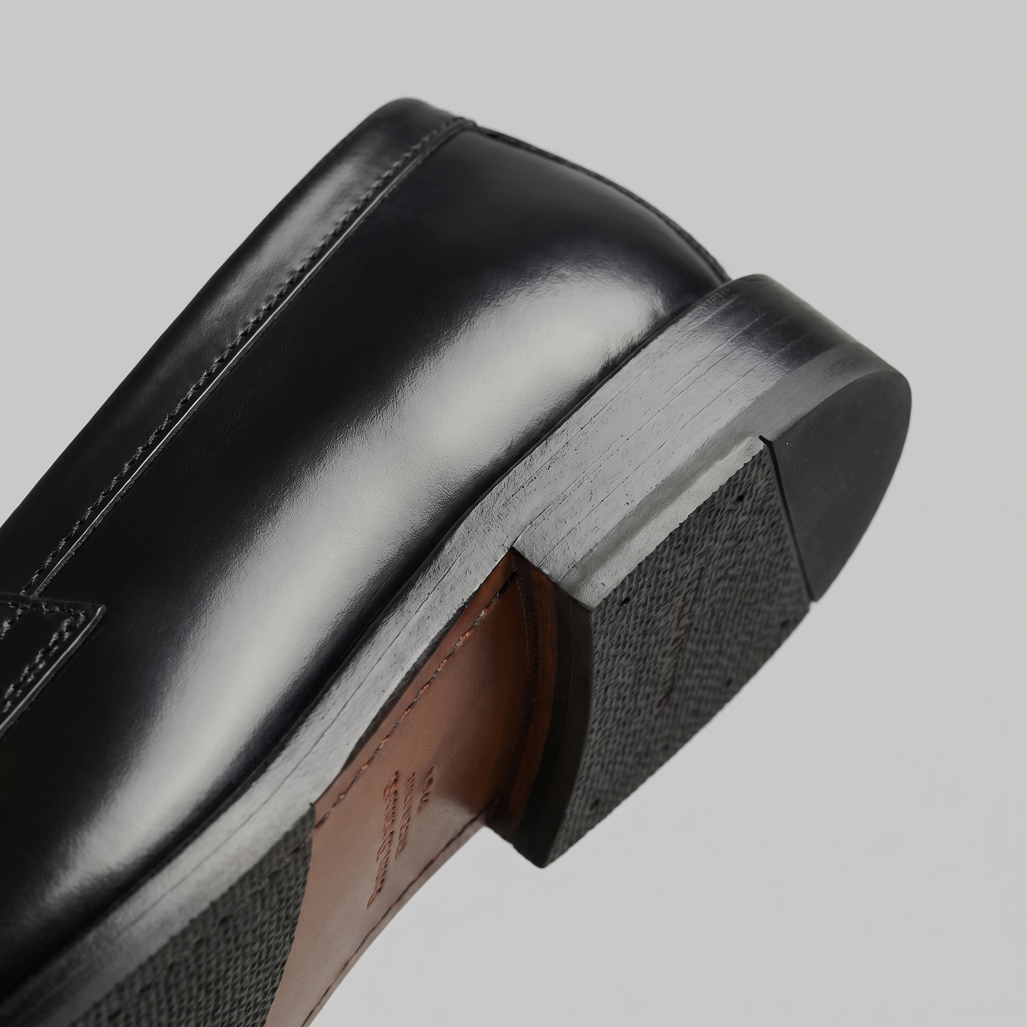 Penny Loafers Heren Leer Slip On Casual Schoenen
