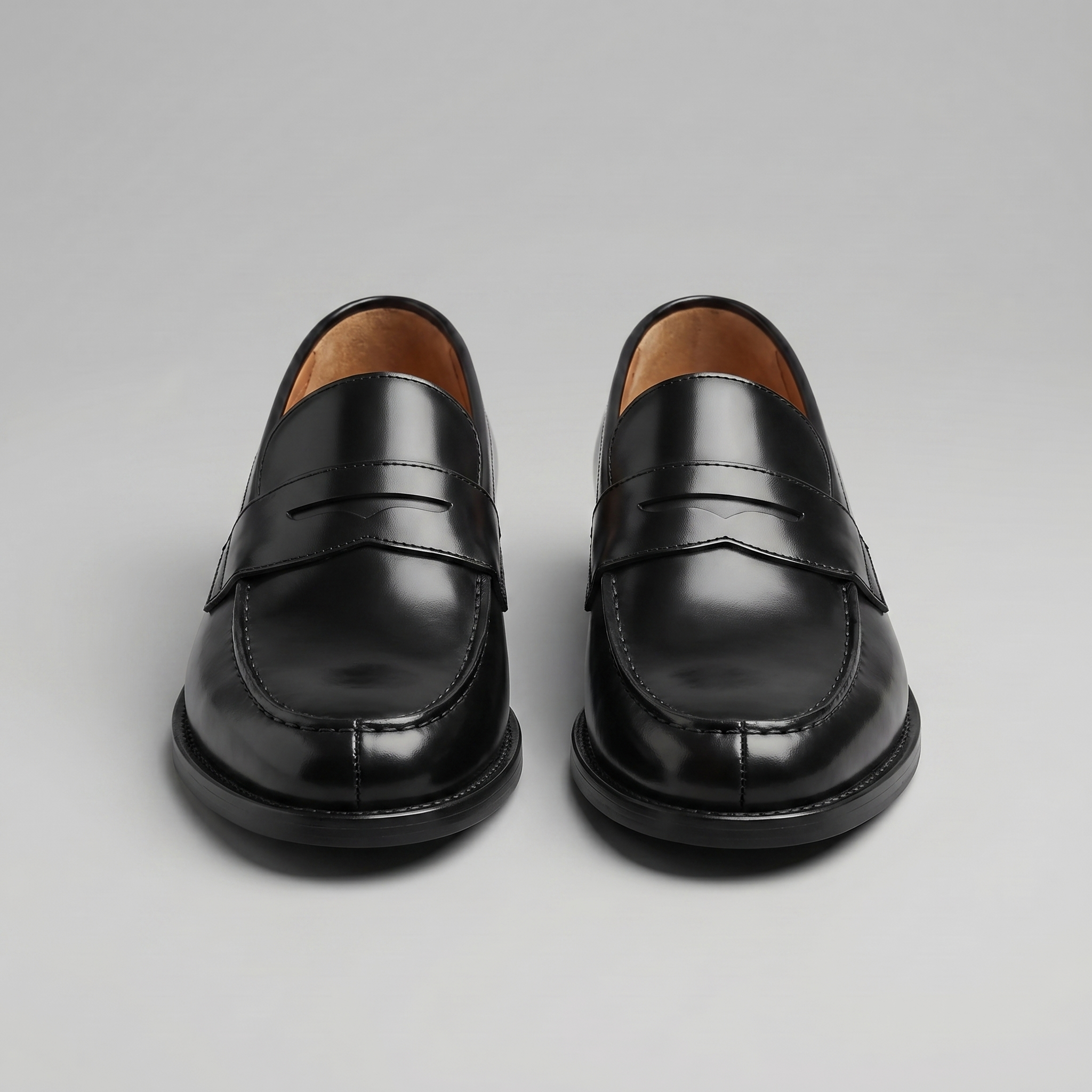 Penny Loafers Heren Leer Slip On Casual Schoenen
