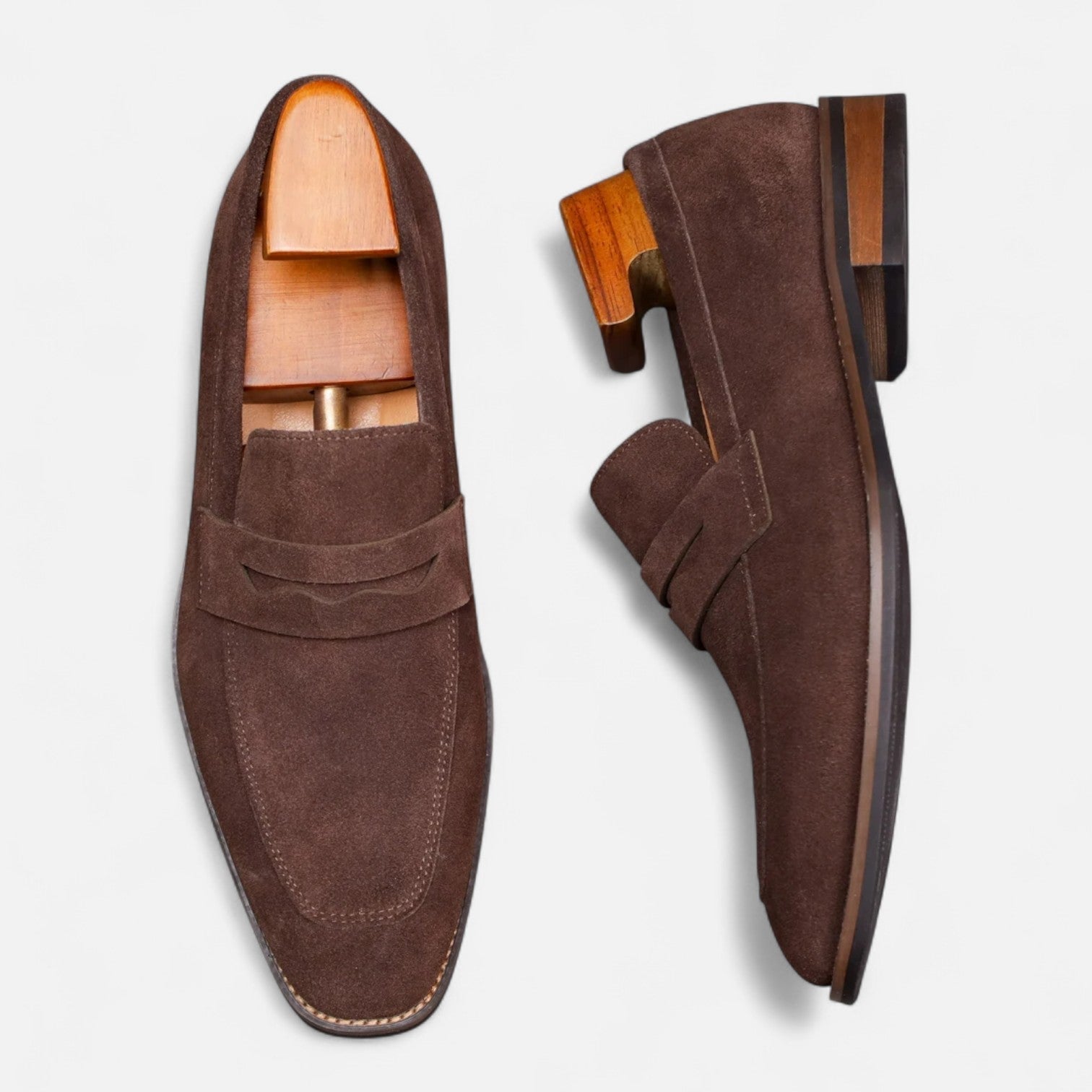 Penny Loafers Heren Slip On Klassiek Casual